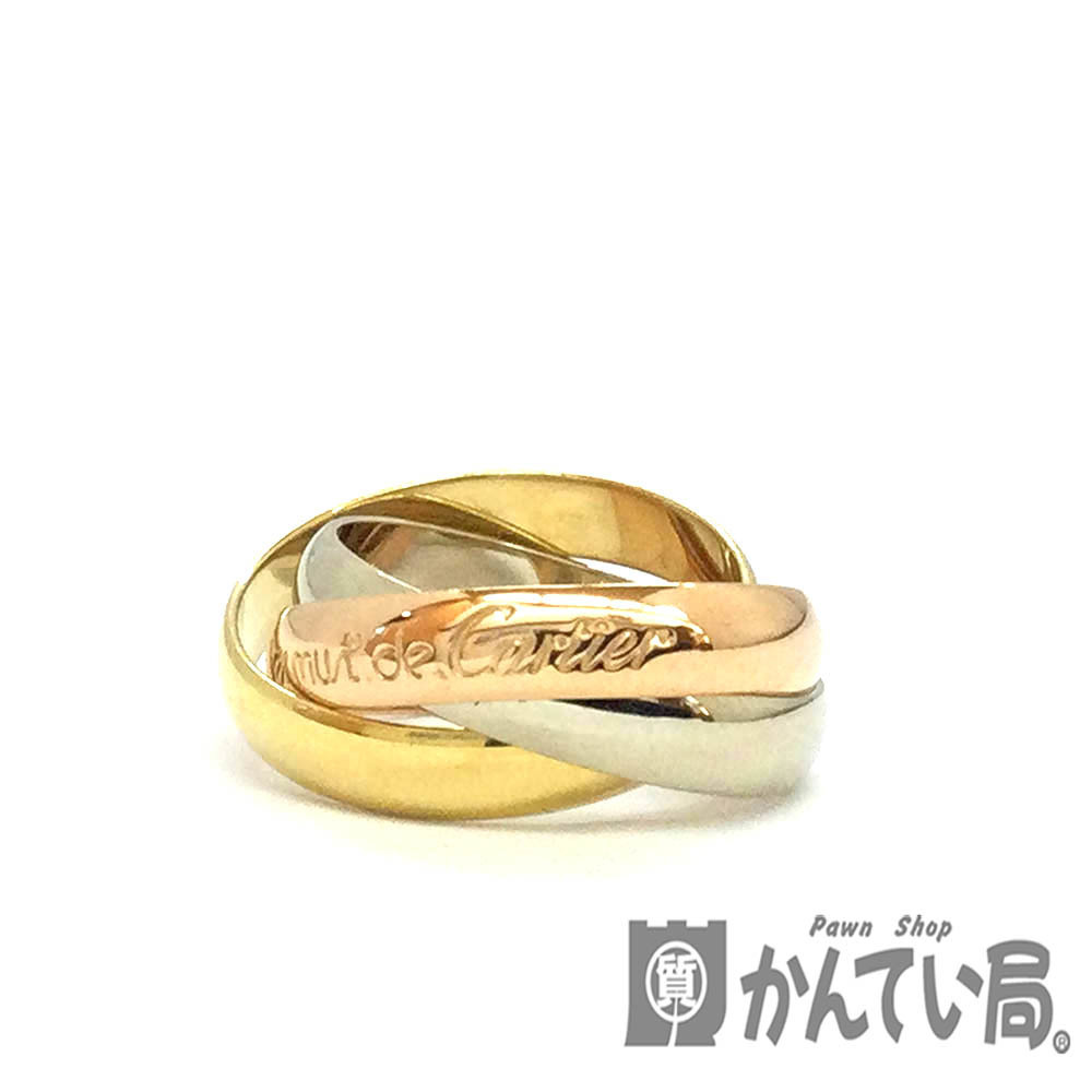 Cartier Ring White Gold Pink Gold Yellow Gold